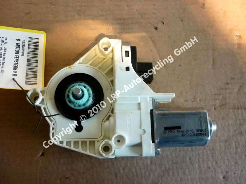 Q7 (4L, 03/06-) MOTOR FENSTERHEBER VORN RECHTS 4L0959802B